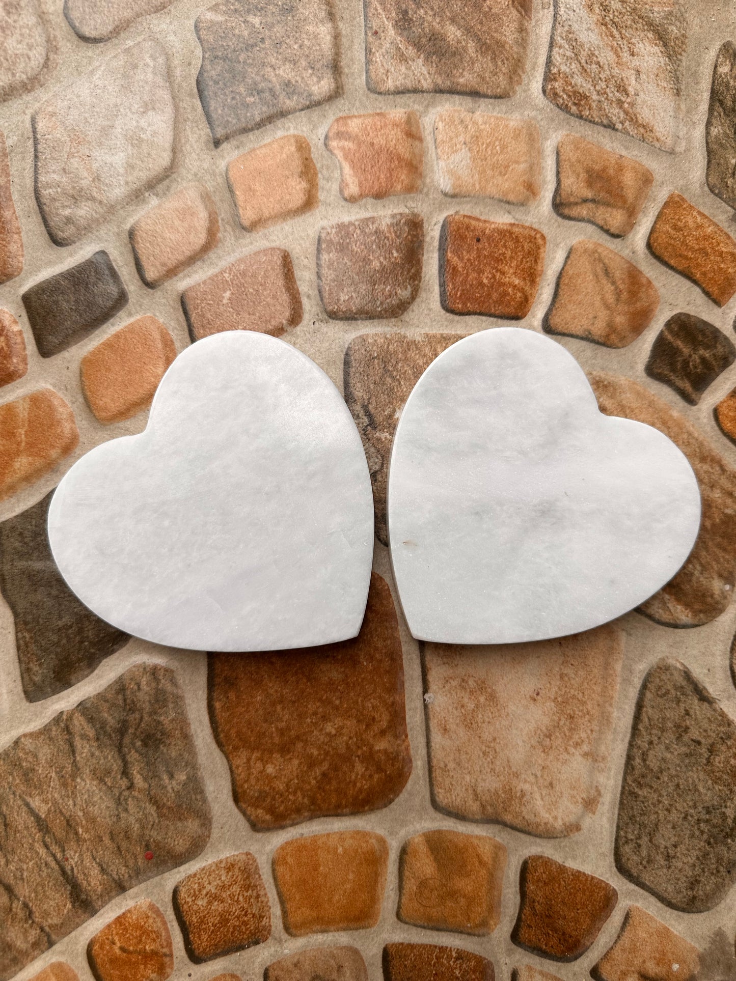 Melt My Heart Marble Coasters